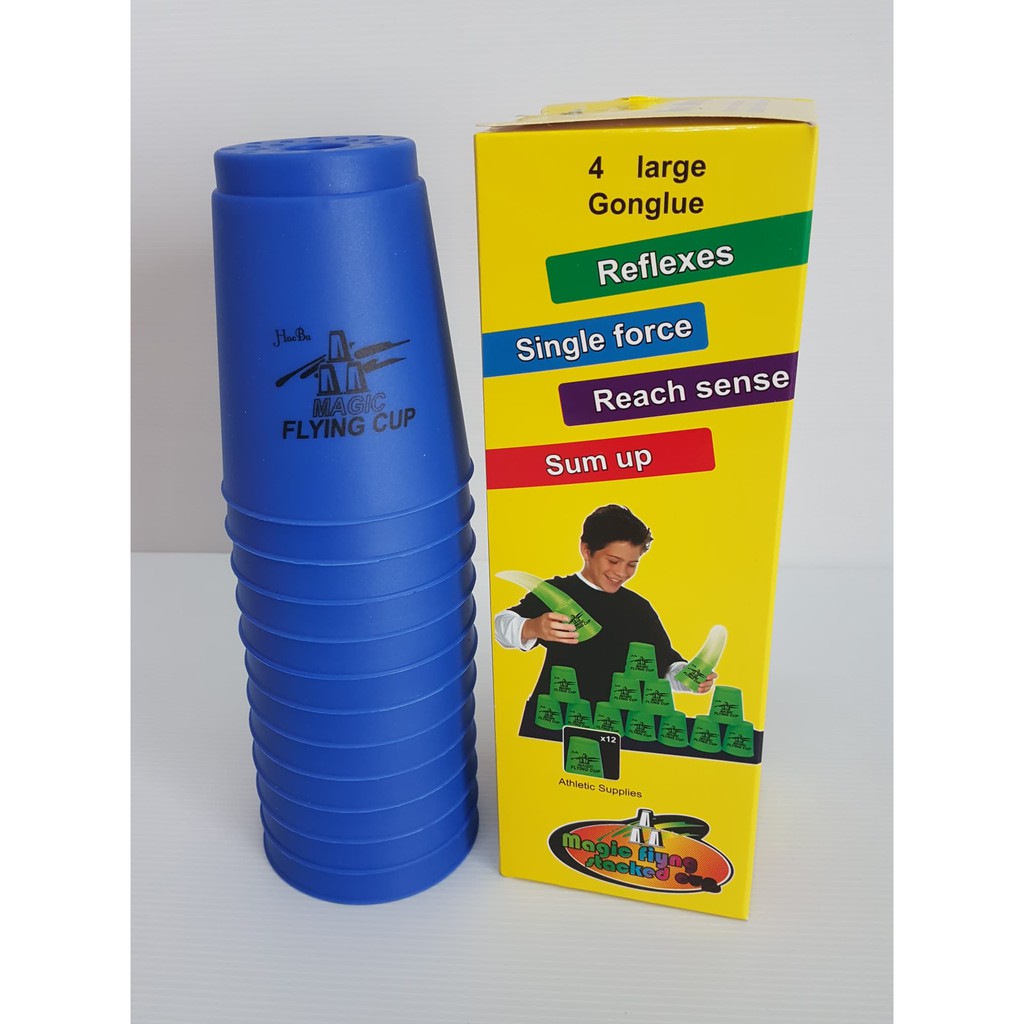 Stack Cup speed stacks แก้วสแต็ค เกมส์เรียงแก้ว(พร้อมกระเป๋าผ้า) มี 3 ...