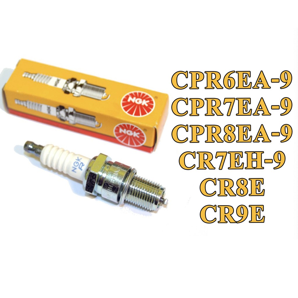 NGK หัวเทียน (CPR6EA-9, CPR7EA-9, CR7EH-9, CR8E, CR9E) สำหรับ รถ ...