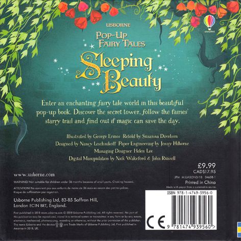 dktoday-หนังสือ-usborne-pop-up-fairy-tales-sleeping-beauty