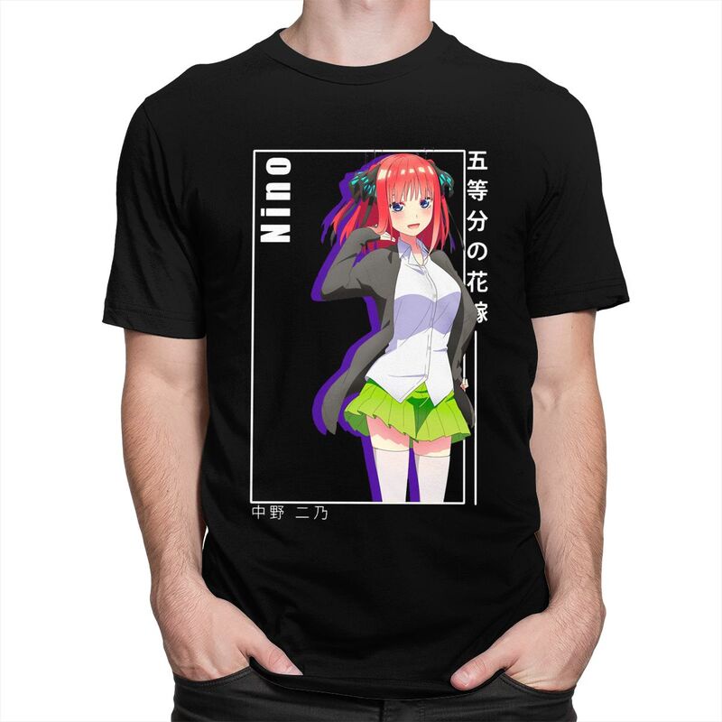 เสื้อยืดแขนสั้น-ผ้าฝ้าย-พิมพ์ลายมังงะ-the-quintessential-quintuplets-nino-nakano-go-toubun-no-hanayome-สําหรับผู้ชาย