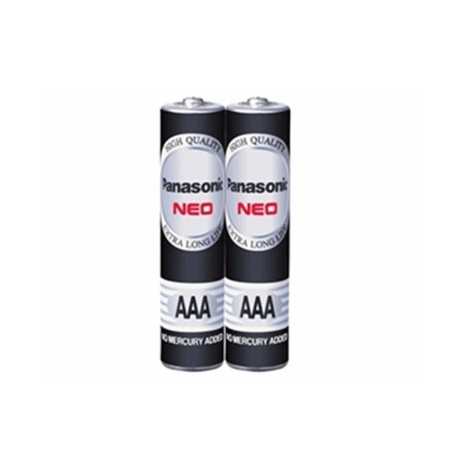 ถ่านไฟฉาย PANASONIC 3A สีดำ (1x2) | Shopee Thailand