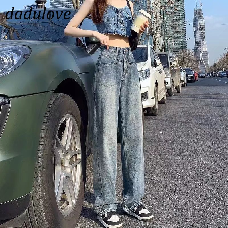 dadulove-new-korean-version-ins-high-waist-jeans-niche-loose-wide-leg-pants-fashion-plus-size-womens-clothing