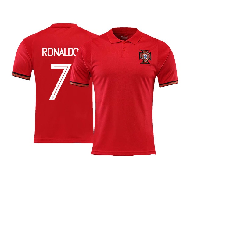 เสื้อยืดกีฬาโปรตุเกสลายทีมชาติฟุตบอล-cr7-cristiano-ronaldo-unisex