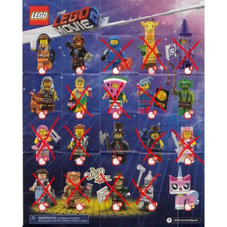 The LEGO Movie 2 Minifigures