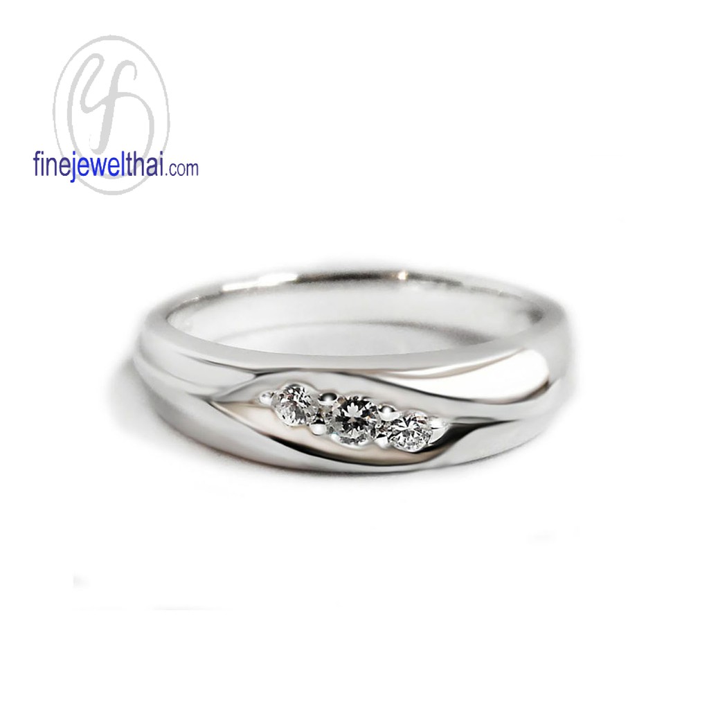 finejewelthai-แหวนคู่-แหวนคู่เงิน-แหวนเงิน-แหวนเพชร-แหวนแต่งงาน-silver-diamond-ring-wedding-ring-valentine-gift37