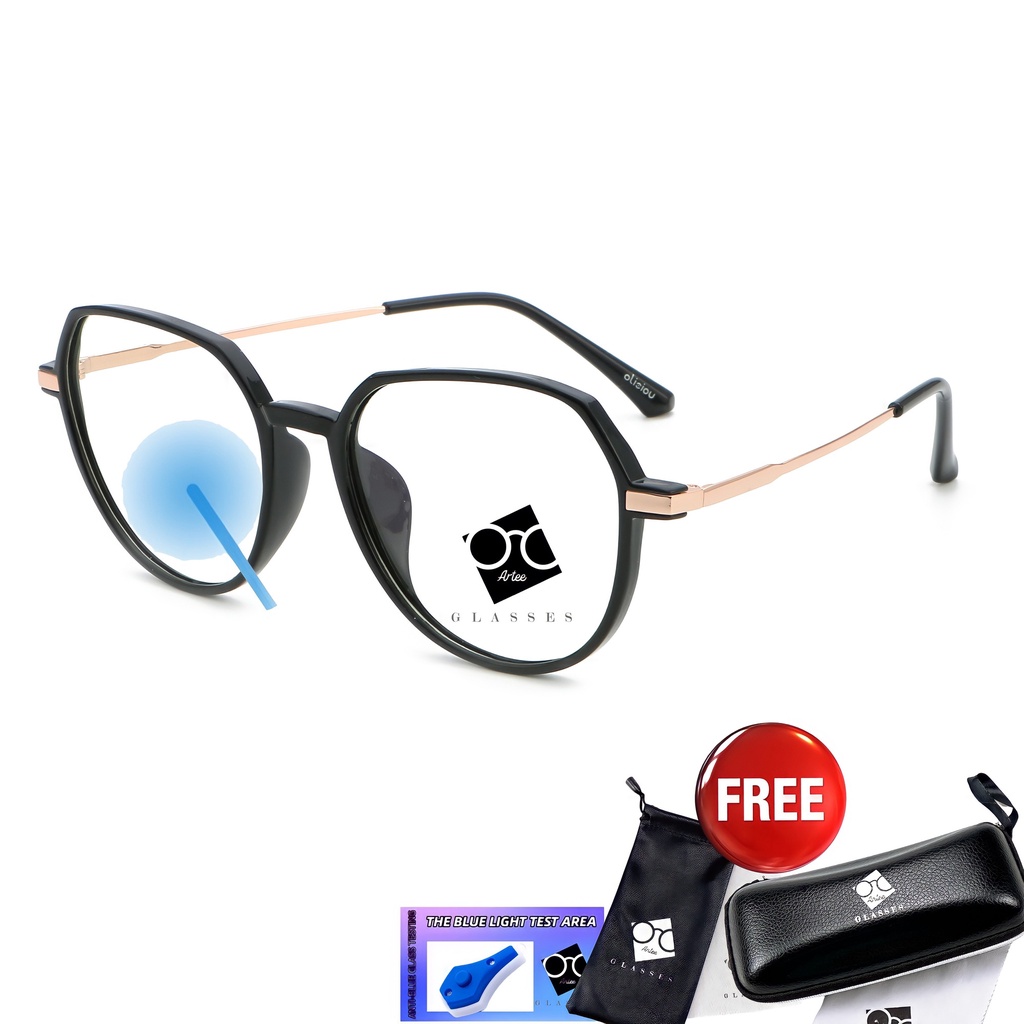 แว่น-แว่นกรองแสง-แว่นตา-เลนส์ออโต้-กรองแสงสีฟ้า-แว่นตาแฟชั่น-แว่นกรองแสงออโต้-แว่นวินเทจ-ba5274