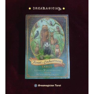 Forest of Enchantment Tarot ไพ่ยิปซีแท้ ไพ่ยิปซีลดราคา ไพ่ทาโร่ต์ ไพ่ออราเคิล Tarot Oracle Card