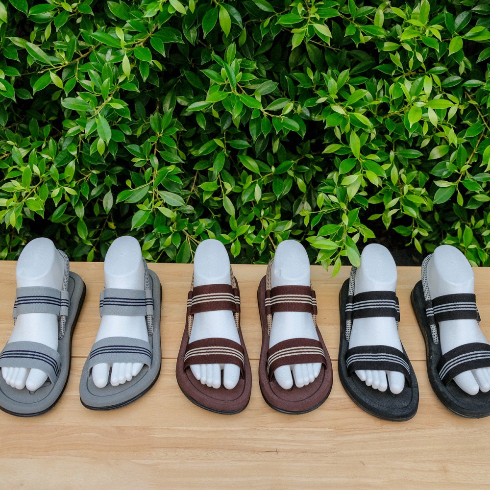 ภาพหน้าปกสินค้าลดล้างสต๊อก รองเท้ารัดส้นแถบผ้าแบบสวม มี 3 สี ดำ น้ำตาล เทา รุ่น04 จากร้าน thd_shop บน Shopee