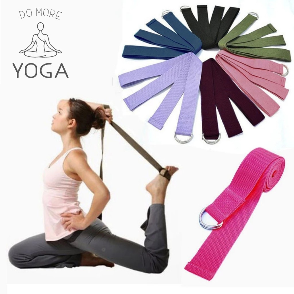 เชือกโยคะ Yoga Rope สายรัดโยคะ เข็มขัดออกกำลังกาย หนาพิเศษ สําหรับยืด ...