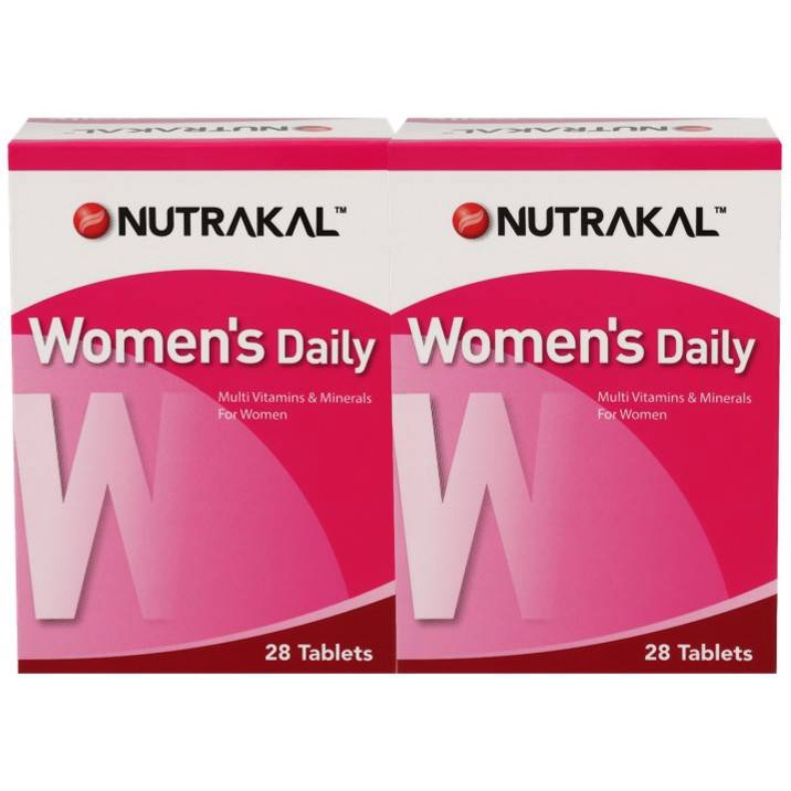 nutrakal-womens-daily-28-tablets-นูทราแคล-วีเมนส์-เดลี่-วิตามินสำหรับผู้หญิง-2-กล่อง