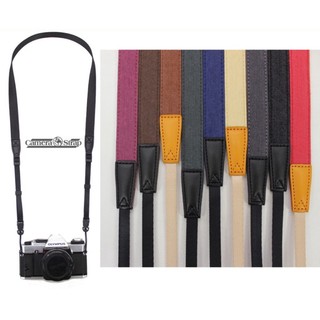 ภาพหน้าปกสินค้า(คอA) สายคล้องกล้อง สายกล้อง ยีนส์เส้นเล็ก Camera strap ซึ่งคุณอาจชอบสินค้านี้