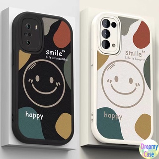 เคสโทรศัพท์มือถือ แบบนิ่ม ลายหน้ายิ้ม สําหรับ VIVO Y22S Y27 Y36 Y35 Y15S Y15A Y01 Y20SG Y12S Y53S Y51A Y31 Y75 Y16 Y30i Y50 Y33S Y21S