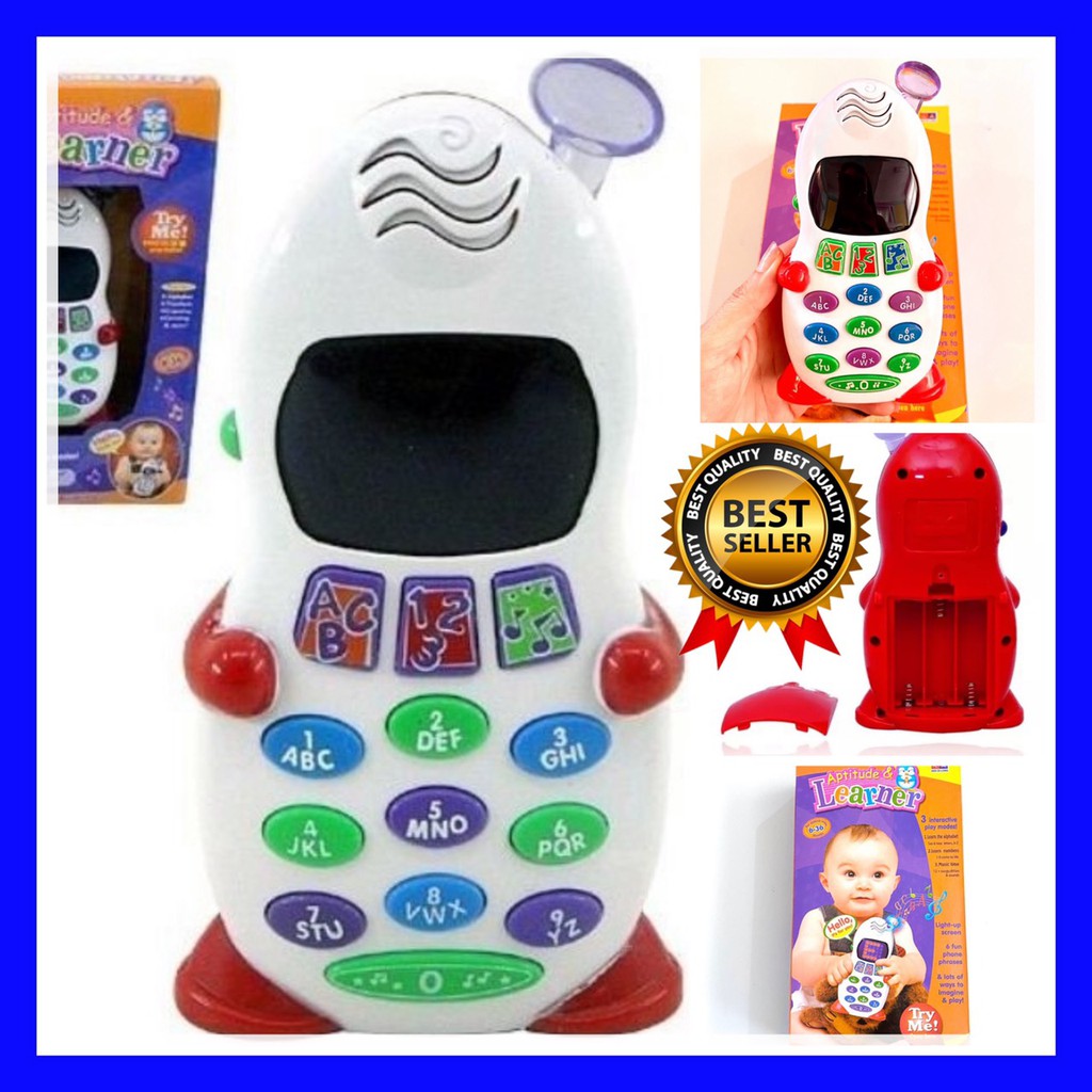โทรศัพท์เด็ก-ของเล่นเสริมพัฒนาการ-โทรศัพท์-ดิจิตอลสีขาว-ของเล่นเด็กมีเสียง-โทรศัพท์มือถือคุณหนูน้อย-สอนภาษาอังกฤษ-มื