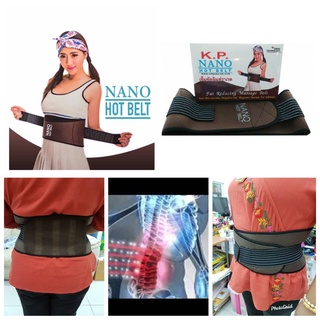 เข็มขัดกระชับสัดส่วน เข็มขัดอินฟราเรด Nano Hot Belt ZR Fat reducing Massage Belt