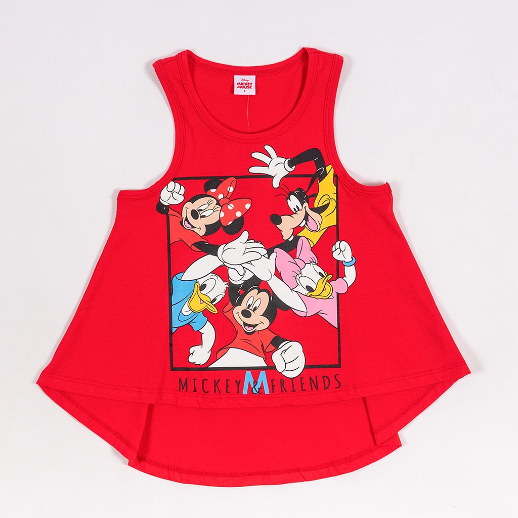 disney-minnie-mouse-girl-tank-top-เสื้อกล้ามเด็กผู้หญิงลายมินนี่เมาส์-สินค้าลิขสิทธ์แท้100-characters-studio