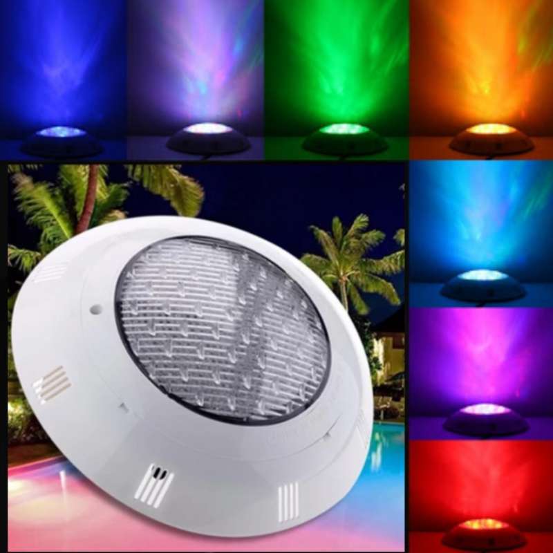 LED Swimming Pool Light 12V/24W RGB-Auto.-Change ไฟไต้น้ำ แอลอีดีสำหรับ ...