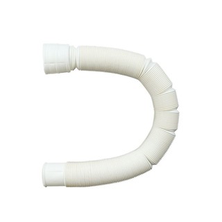 Sink device SPRING FLEXIBLE PARNO 1.5 METER WHITE Sink device Kitchen equipment อุปกรณ์อ่างล้างจาน ท่อย่นยืดหด PARNO 1.5