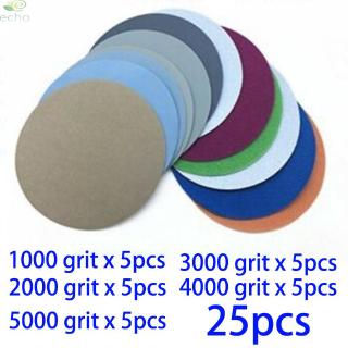 กระดาษทราย 1000 2000 3000 4000 5000 grit ชุดอุปกรณ์เสริม 25 ชิ้น