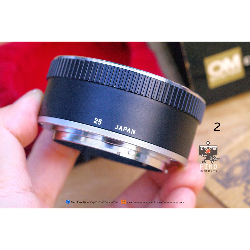 olympus-om-extension-tube-25-ของแท้-ทู้ปมาโคร-olympus-om-ทู้ปโอลิมปัส-olympus-extension-tube-25-เลนส์มือหมุน-olympus