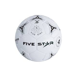 FBT FIVE STAR ลูกฟุตบอล ไฟว์สตาร์ หนังเย็บ ลูกบอล ฟุตบอล No.4 31310