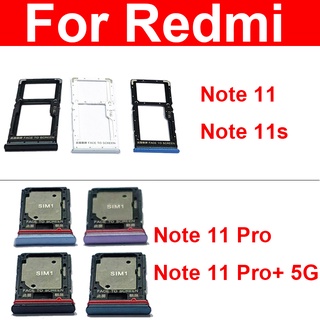 อะแดปเตอร์ถาดซิมการ์ด สําหรับ Xiaomi Redmi Note 11 Note 11S Note 11 Pro Plus 5G