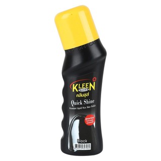 ภาพหน้าปกสินค้าน้ำยาทารองเท้าควิกชายน์คลีนชูส์สีดำ 75 มล.  LIQUID WAX SHOE POLISH KLEEN SHOES BLACK 75ML ที่เกี่ยวข้อง