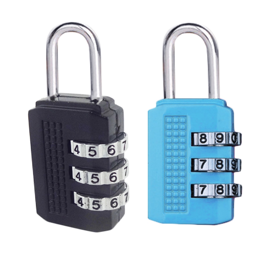 biho-3-digit-combination-password-lock-zinc-alloy-security-lock-suitcase-luggage-coded-lock-cabinet-locker-padlock