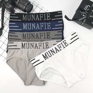ภาพขนาดย่อของภาพหน้าปกสินค้ากางเกงในชาย MUNAFIE เนื้อผ้านุ่ม มีซองทุกตัว MNF-01 จากร้าน oye_shop บน Shopee ภาพที่ 8