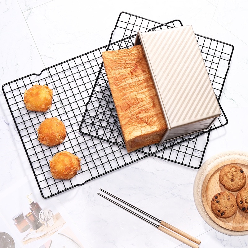 พร้อมส่ง-ตะแกรงพักขนม-ตะแกรงวางขนม