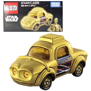 แท้ 100% จากญี่ปุ่น โมเดล ดิสนีย์ รถซีทรีพีโอ สตาร์วอร์ส Disney Takara Tomy Tomica Star Wars SC-04 C-3PO Star Cars