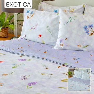 EXOTICA ปลอกผ้านวม ลาย Spring Meadow ขนาด 100”x90” (สำหรับเตียง 6 หรือ 5 ฟุต), 70”x90” (สำหรับเตียง 3.5 ฟุต)