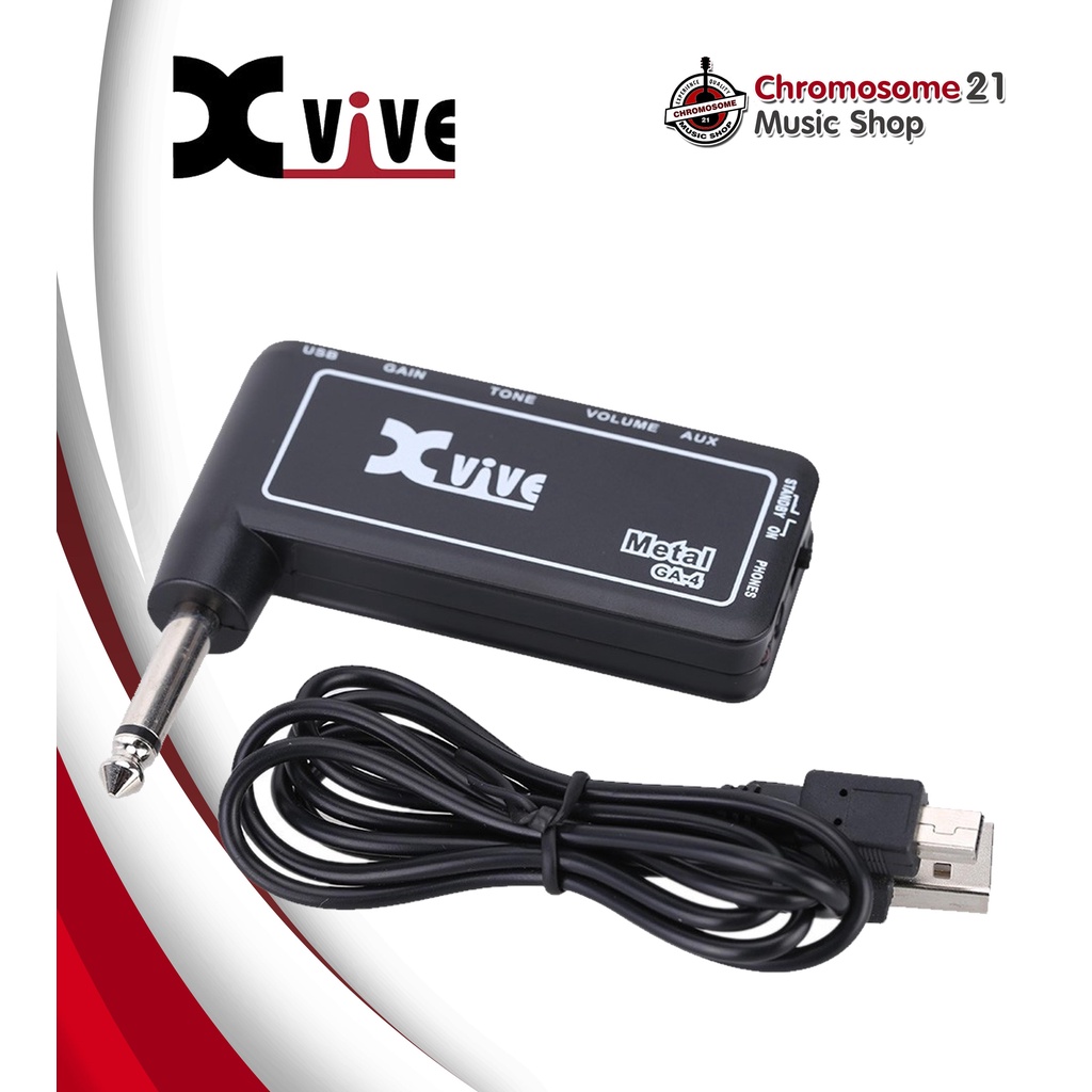 แอมป์ปลั๊ก Xvive GA-4 METAL Amplug | Shopee Thailand