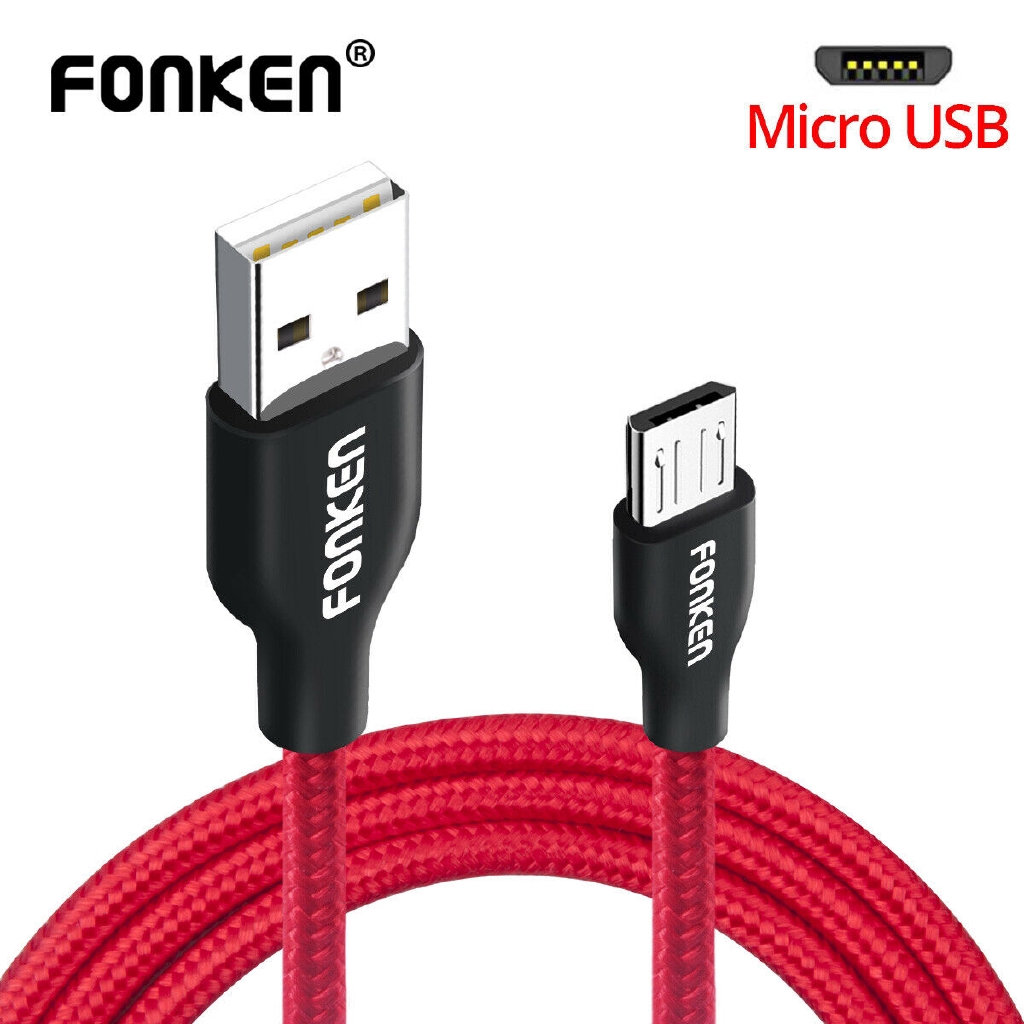 Tung lastbil tapet opnåelige Fonken สายชาร์จ Micro USB 2.4A แบบชาร์จไว สำหรับโทรศัพท์มือถือ | Shopee  Thailand