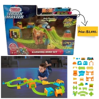 Thomas &amp; Friends Track Master Train Toys Glowing Mine Set Railway