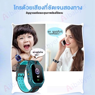 ภาพขนาดย่อของภาพหน้าปกสินค้านาฬิกาโทรศัพท์เด็ก สัมผัสแบบเต็มหน้าจอ เมนูภาษาไทย GPS{ นาฬิกาโทรศัพท์ smartwatch เด็ก สมาร์ทวอทช์เด็ก จากร้าน ly7ne50oab บน Shopee