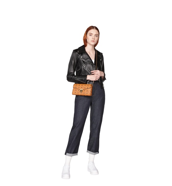 Mcm millie flap crossbody sale