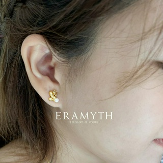 Eramyth jewelry: สร้อยคอ พร้อม จี้ ต่างหู (Silver 925) ดีไซน์ผีเสื้อ ประดับมุกแท้น้ำจืด  (พร้อมส่งจ้า)