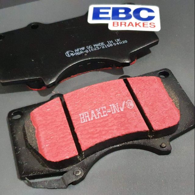 ผ้าเบรค-ebc-brakes-ผ้าหน้า-fortuner-smart-all-new-fortuner-vigo-champ-revo-จาน-319mm