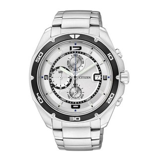 ﻿Citizen นาฬิกาผู้ชาย สายสแตนเลส รุ่น AN3440-53A - Silver