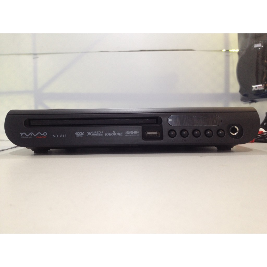 ภาพหน้าปกสินค้าDVD Player เครื่องเล่นแผ่น DVD CD MP3 USB เล่นได้ทุกชนิดแผ่น NANO ND-817 HDCD Jpeg จากร้าน saharut999 บน Shopee