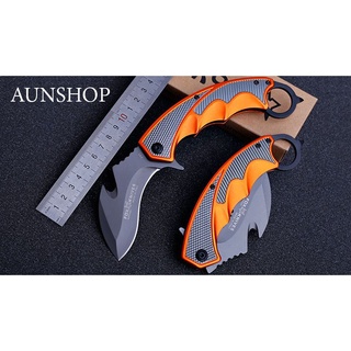 P74 มีดพับ FOX Knives รุ่น F91 สะดวก เดินป่า มีดอเนกประสงค์ สลักตราบน ...