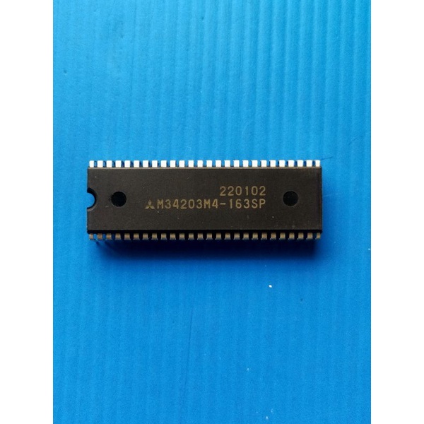 IC ไอซี เบอร์ M 34203M4-163SP 52ขา (ที่เก็บ 280) | Shopee Thailand