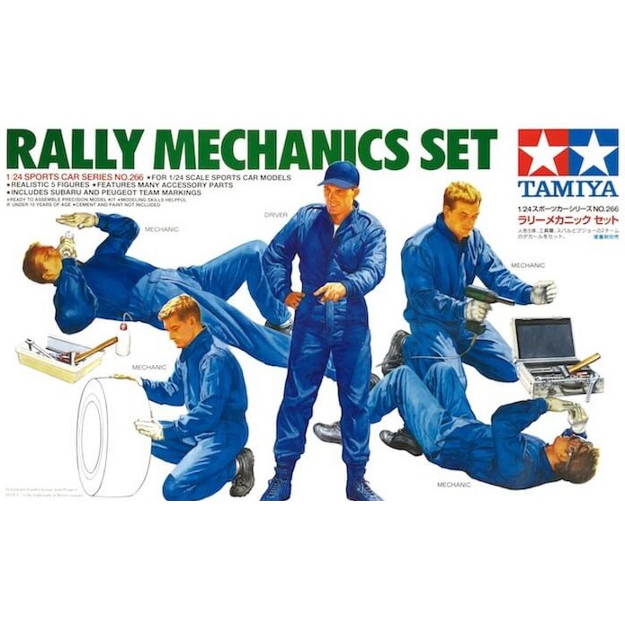 tamiya-1-24-rally-mechanics-set-ฟิกเกอร์ตกแต่งโมเดลรถยนต์-model-dreamcraft