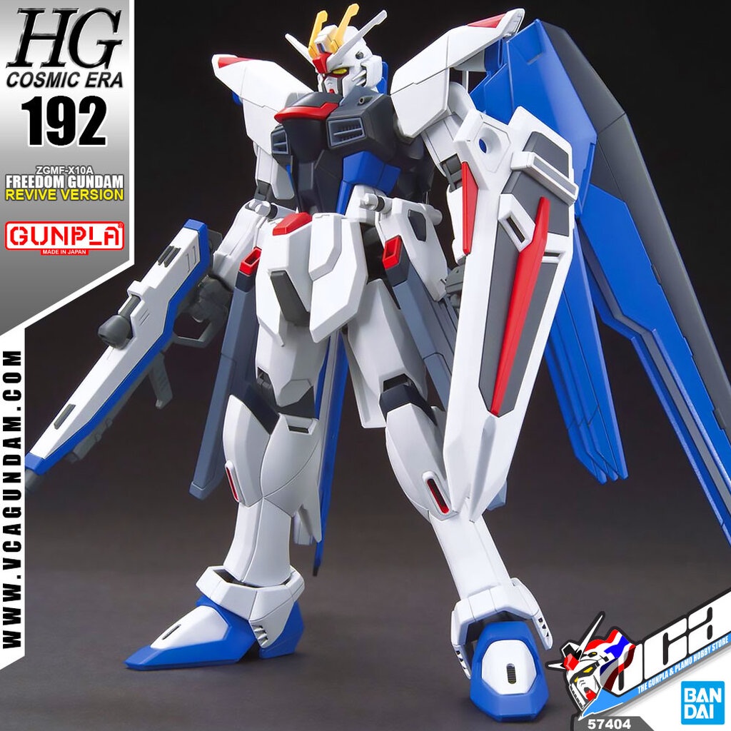 VCA ⭐️ BANDAI GUNPLA HIGH GRADE COSMIC ERA HGCE HG FREEDOM GUNDAM ...