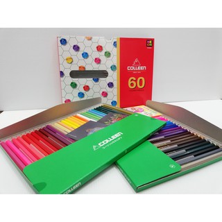 ภาพหน้าปกสินค้าดินสอสีคอลลีน 60 สี  Colleen 60 colored pencils ซึ่งคุณอาจชอบสินค้านี้