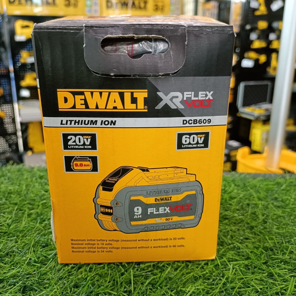 ผ่อนบัตรเครดิต0-6เดือน-x-781-66บาท-dewalt-แบตเตอรี่-flexvolt-20v-60v-max-6a-dcb606-b1