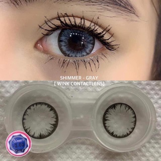 shimemr/Thap gray รุ่นลายขายดีตัดขอบสีเทาคราม แบ๊วสวย