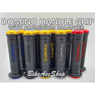 Domino มือจับยาง CNC สําหรับแฮนด์บาร์ Y15ZR Y15 Y125Z RS150 RS150R WAVE EX5 LC135