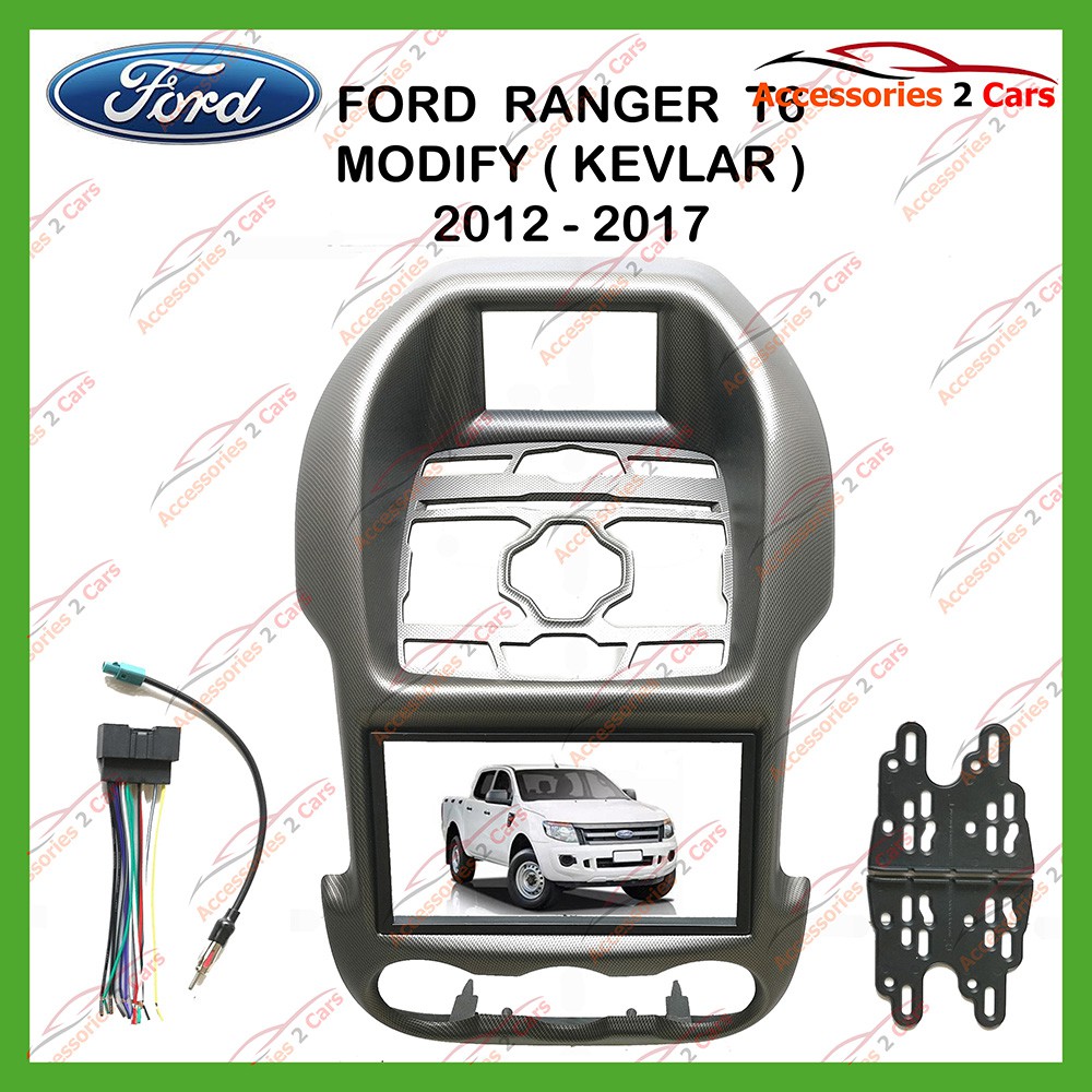 หน้ากากเครื่องเล่นford-ranger-t6-modify-kevlar-2din-ปี2012-รหัส-nv-fr-025