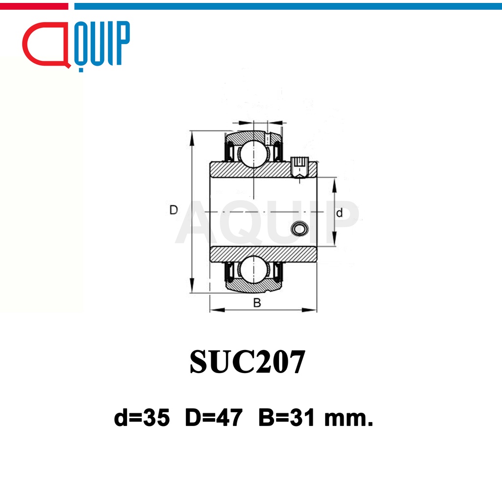 suc207-ldk-ตลับลูกปืนตุ๊กตาสเตนแลส-stainless-steel-bearing-suc-207